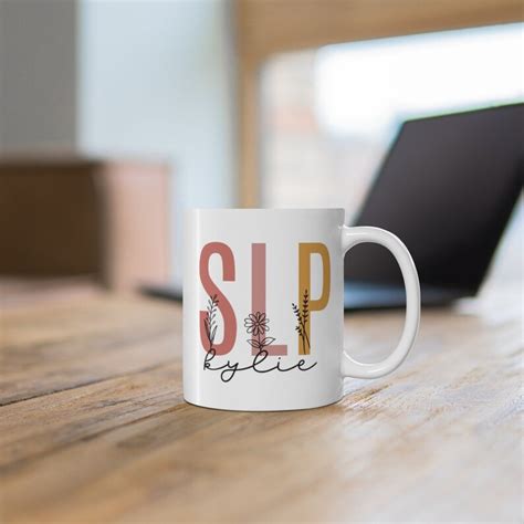 SLP Mug Speech Language Pathologist Custom Coffee Mugs Etsy