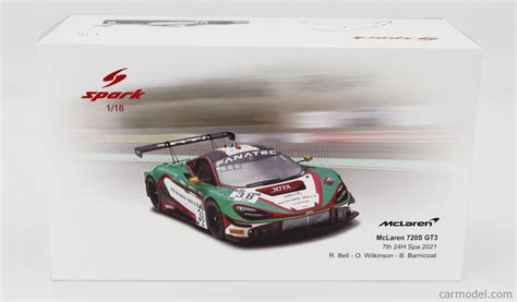 Spark Model Sb Echelle Mclaren S Gt Team Jota N H