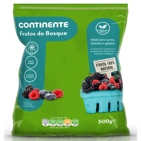 Continente Mistura de Frutos do Bosque 500g Comparar Preços Kabaz