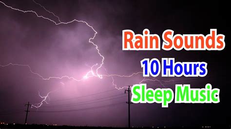 Rain Sounds 10 Hours Sound Of Rain Meditation Deep Sleep Relaxing