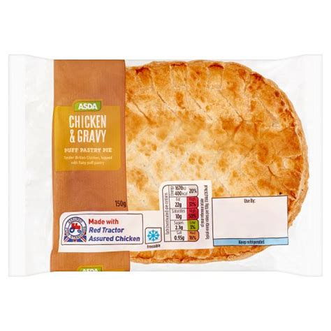 Asda Chicken Gravy Puff Pastry Pie G Really Good Culture