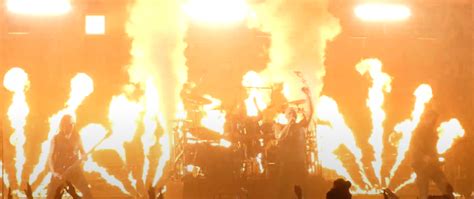 Disturbed's "Inside The Fire" Pyrotechnics Once Again Tripped A Venue's ...