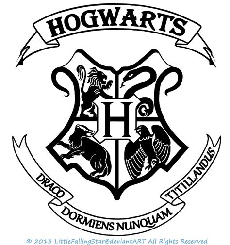 Hogwarts Crest By Littlefallingstar On Deviantart