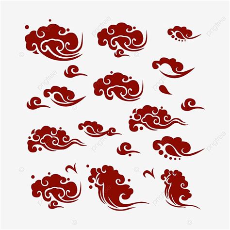 Auspicious Clouds Vector Design Images National Wind Auspicious Clouds