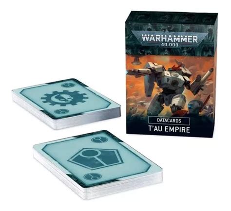 Warhammer 40k Tau Empire Datacards Ingles Meses Sin Interés