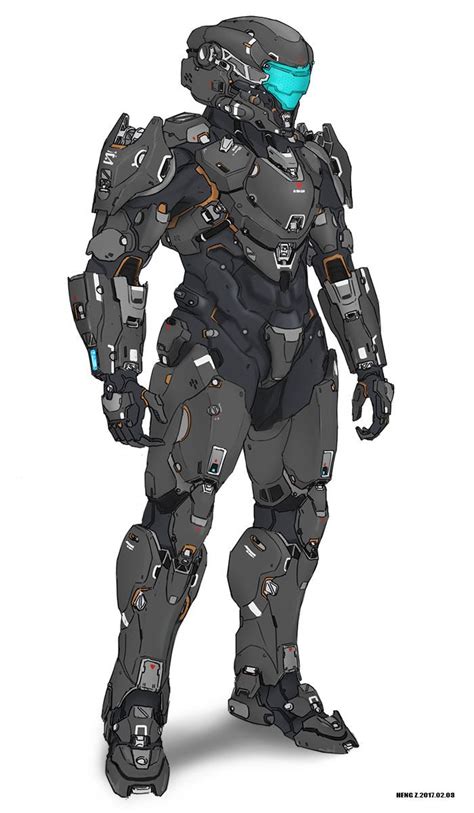 Heng Z Sci Fi Suit Sci Fi Armor Armor Concept