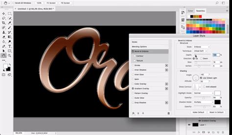 Consigue Textos En Color Oro Con Photoshop Gu A Completa