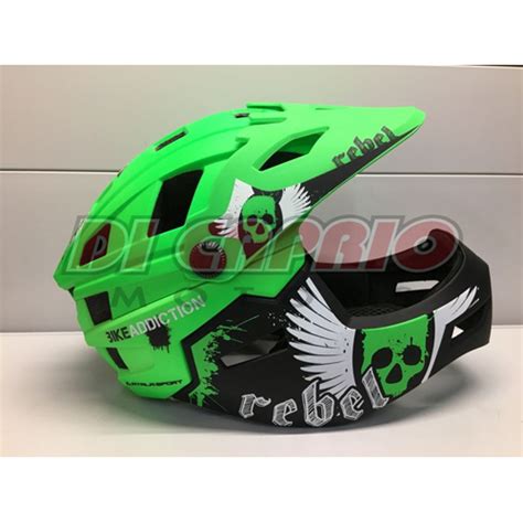 Prodotto Casco Integrale Bici Mtb Mojag Mentoniera