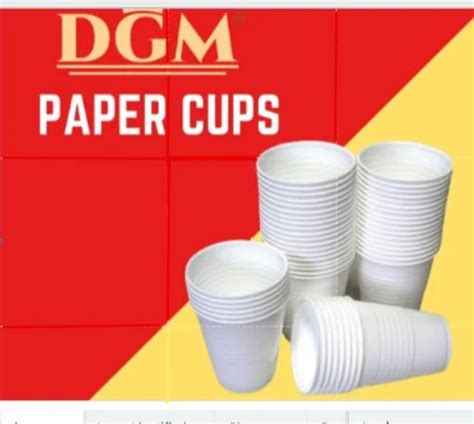 White Ml Printed Paper Tea Cup Pcs At Rs Pack In Madurai