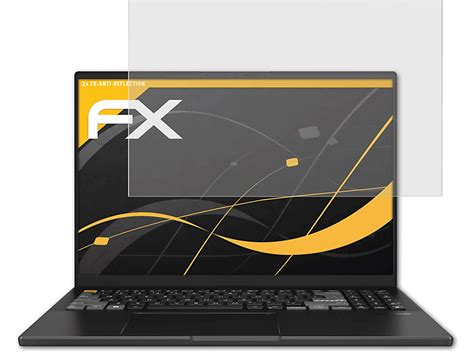 ATFOLIX 2x FX Antireflex Displayschutz für Asus Vivobook Pro 16X OLED