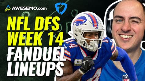 Nfl Dfs How To Build Winning Fanduel Nfl Lineups W Alex Baker Daily