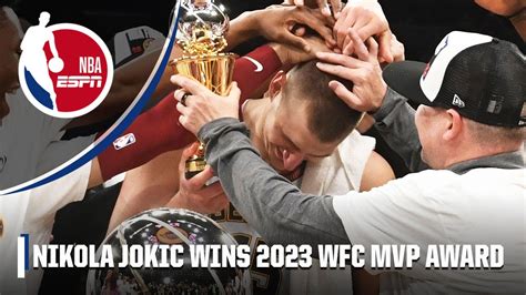 Nikola Jokic Wins The 2023 Magic Johnson Western Conference Finals Mvp