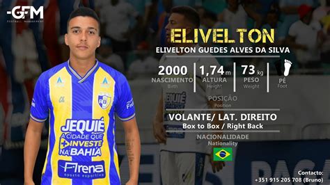 Elivelton Volante Lat Direito Box To Box Right Back