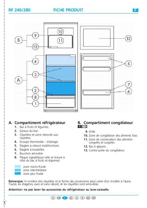 Notice R Frig Rateur Cong Lateur Whirlpool Art H Trouver Une