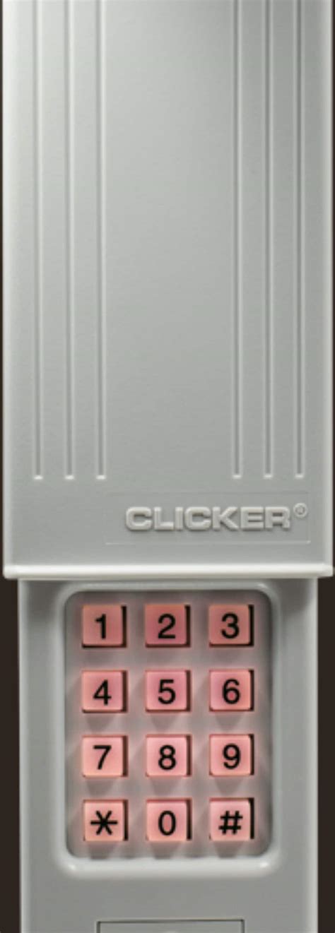 How To Program Clicker Garage Door Keypad Klik2u Dandk Organizer