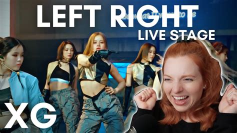 Xg Left Right Xg Shooting Star Live Stage Reaction Youtube