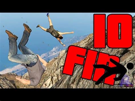 Gta Epic Fails Caidas Contra Personas A Camara Lenta Fin