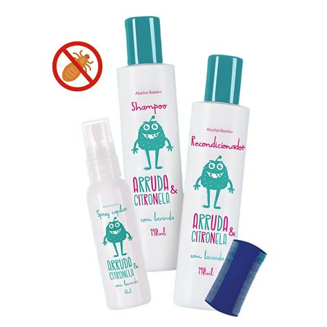 Shampoo Que Mata Piolho - Mata Piolho Shampoo Recondicionador Spray Antipiolho Mata Lêndeas ...