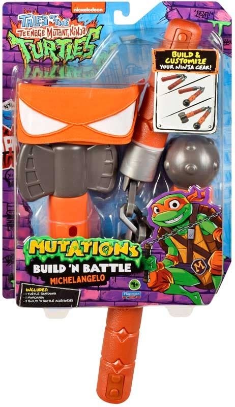 Tmnt Mutation Build N Battle Michelangelos Weapons Wholesale