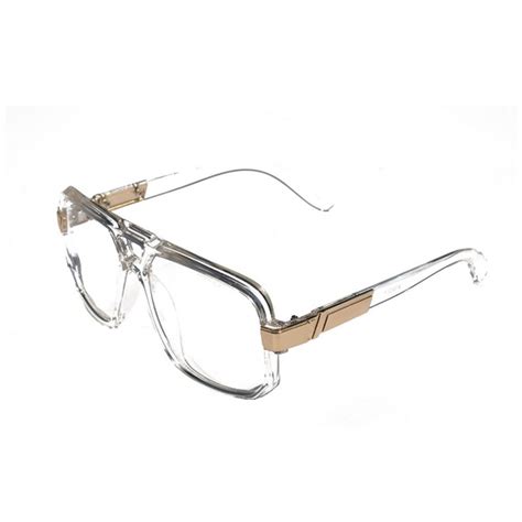 Accessories Mens Clear Gold Retro Look Gazelle Glasses Poshmark