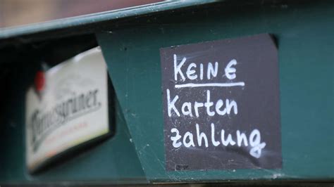 Zahlung Mit Ec Karte Nicht M Glich Drei Gr Nde F R Bargeld Zwang