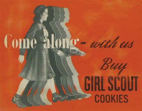 1950 Vintage Girl Scout Cookies