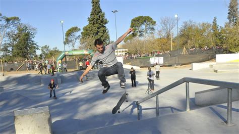 Inauguraron La Pista De Skate Del Parque Sarmiento La Voz