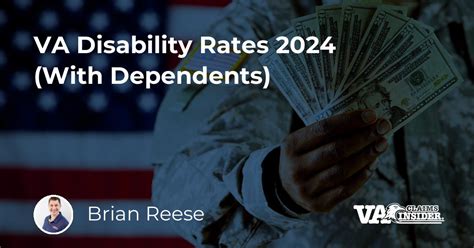 Va Disability Rates 2024 With Dependents