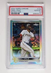 Oneil Cruz Topps Chrome Refractor Price Guide Sports Card