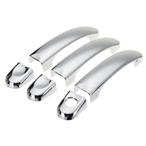 6x Chrome Exterieur Deurgreep Cover Trim Set Voor Grandado