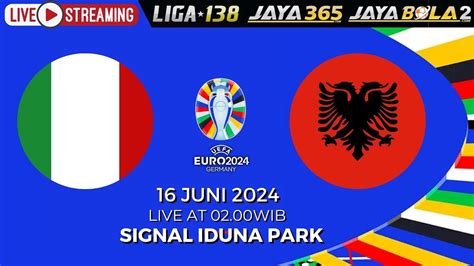 PREDIKSI MIX PARLAY EURO 2024 ITALY VS ALBANIA 16 JUNI 2024