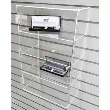 Slatwall Display Cases - Slatwall Showcases