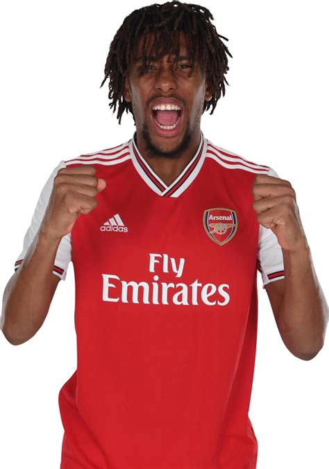 Alex Iwobi Arsenal football render - FootyRenders