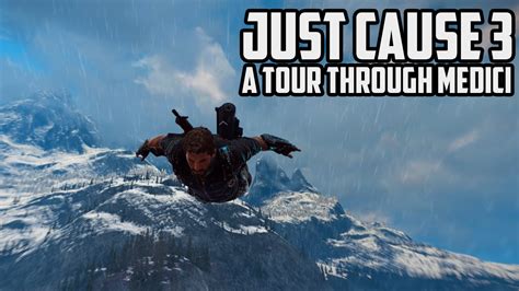 How Big Is Just Cause 3 A Wingsuit Guided Tour Through Medici Youtube