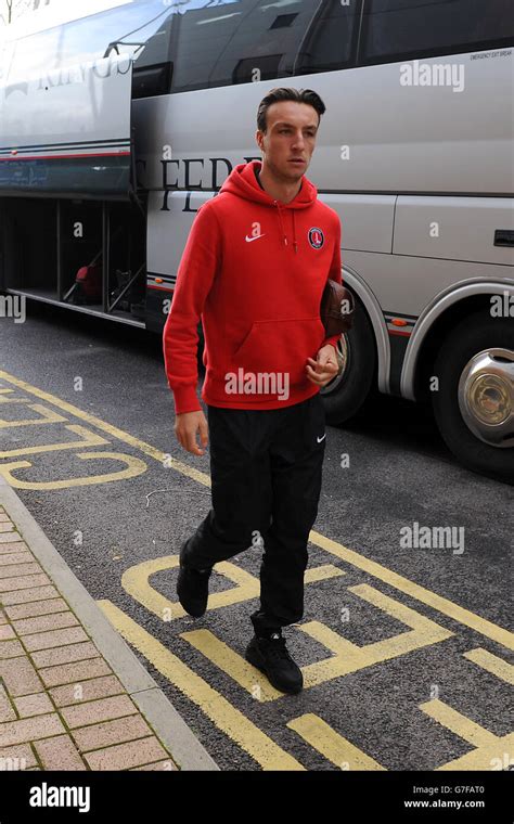 Charlton Athletics Morgan Fox Arrives At The Madejski Stadium Hi Res