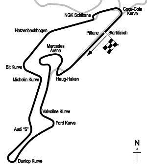 Nurburgring Map History And Latest Races Motorsport Database Motor