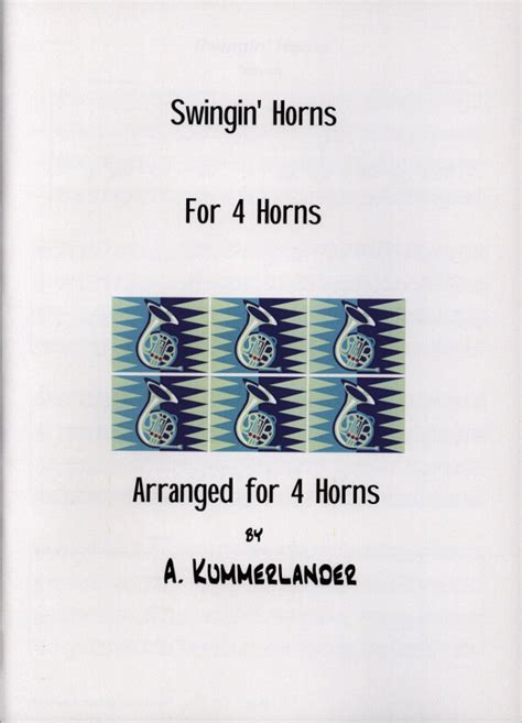 Kummerl Nder Andreas Swingin Horns F R H Rner