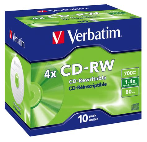 Buy CD-RW 4x | CD Recordable & Rewritable Discs | Verbatim Online Shop
