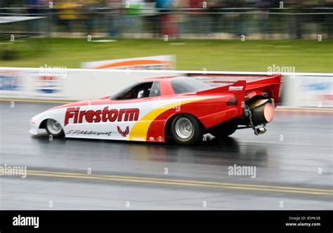 Jet Funny Car Firestorm Pontiac Firebird Driven By Roger Goring Drag