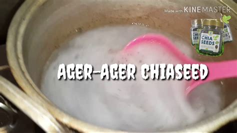 Cemilan Sehat Ager Ager Chiaseeds Organic Youtube