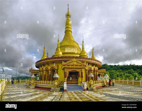 Buddhist temple in Banderban district in Bangladesh Stock Photo - Alamy