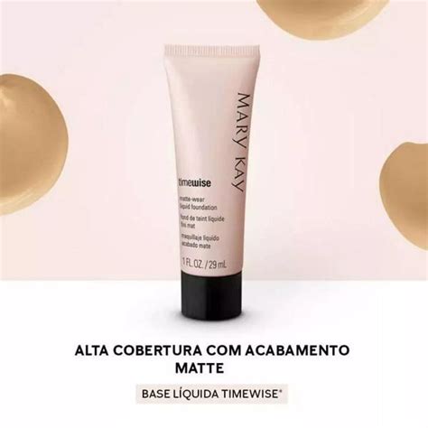 Base líquida acabamento matte mary kay timewise cor em Mogi Das