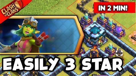 Clash Of Clans Goblin Queen Challenge Easily 3 Star Goblin Queen