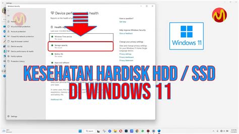 Cara Cek Kesehatan Hardisk Di Windows Ssd Hdd Youtube