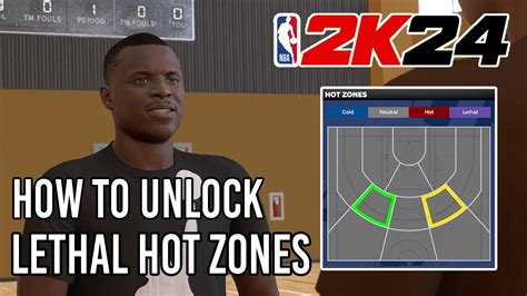 NBA 2K24 How To Unlock LETHAL HOT ZONES For Better Shooting YouTube