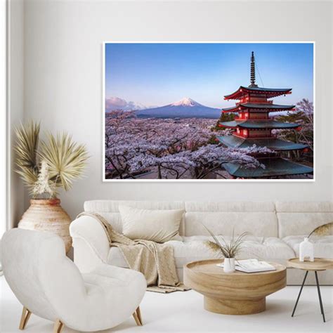 Quadro Decorativo Monte Fuji Japão Elo7 Produtos Especiais