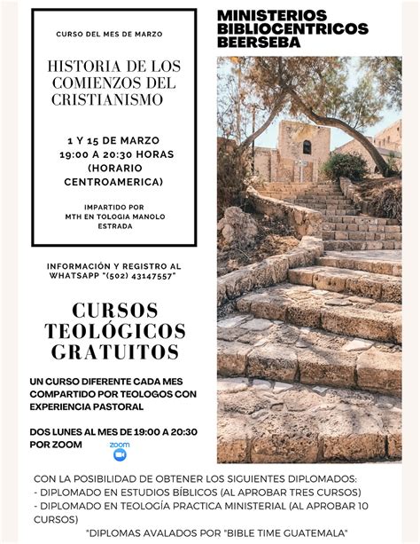 CURSO TEOLÓGICO HISTORIA DE LOS COMIENZOS DEL CRISTIANISMO GRATUITO