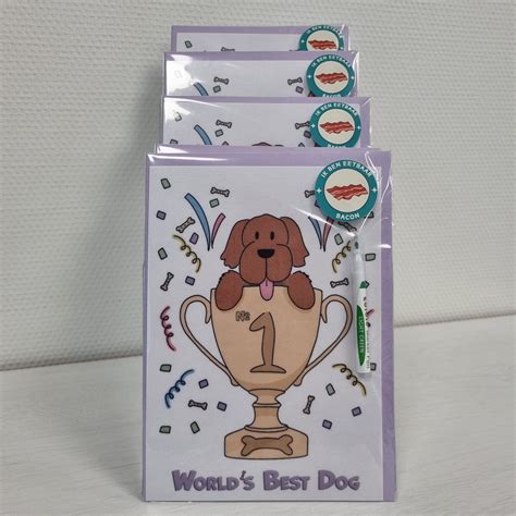 madebygoof eetbare kaart hond bestellen medpetsnl