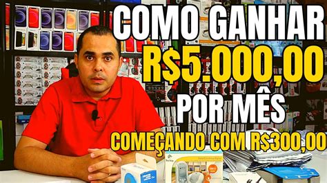 RENDA EXTRA Como ganhar R 5 000 00 por mês iniciando R 300 sem