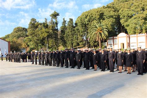 Acto En La Base Naval Recordando El Triunfo Del Alte Brown En El